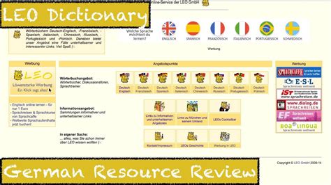 leo transalte|leo dictionary english to german.